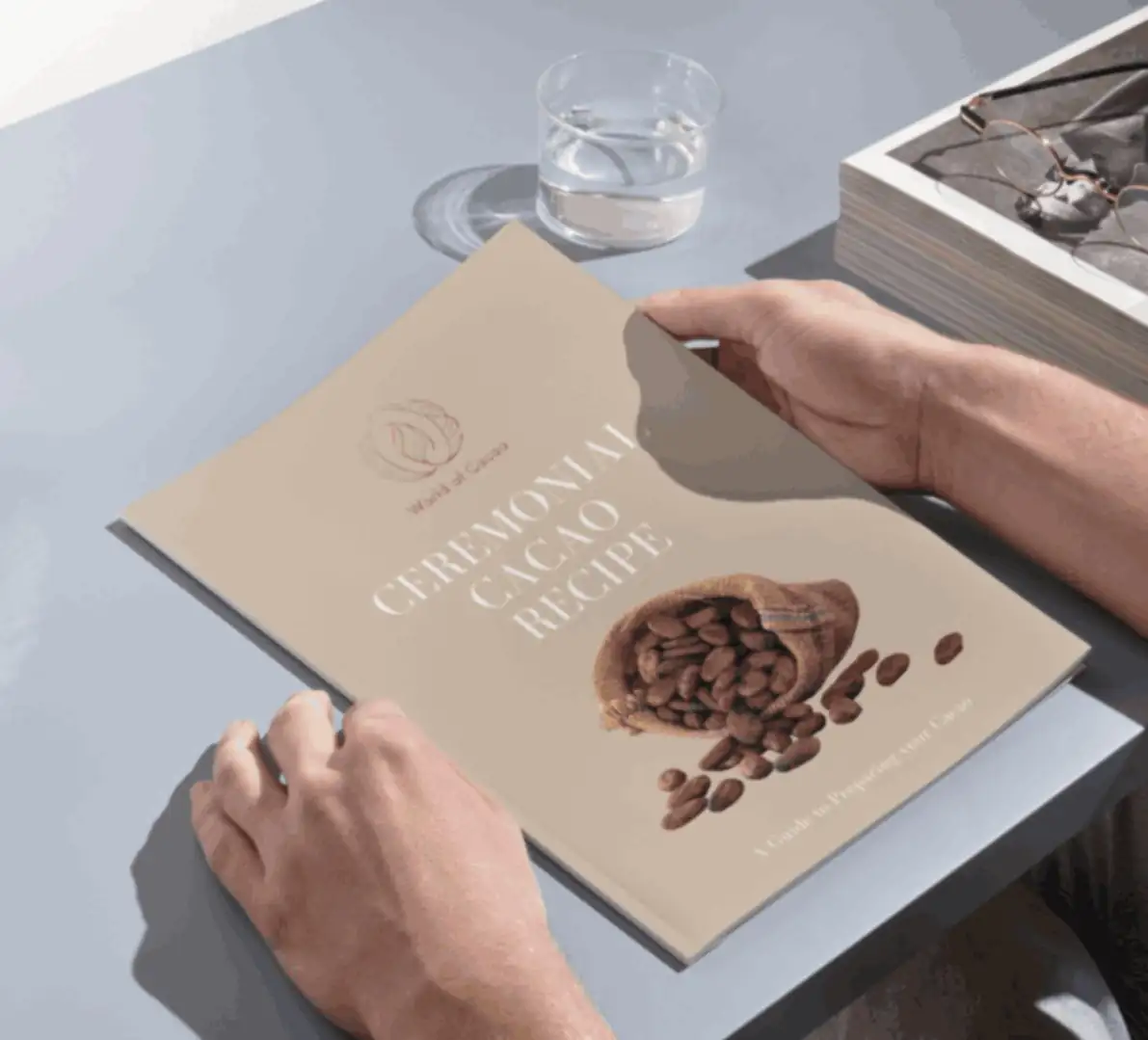 Cover of the Ceremonial Cacao Recipe